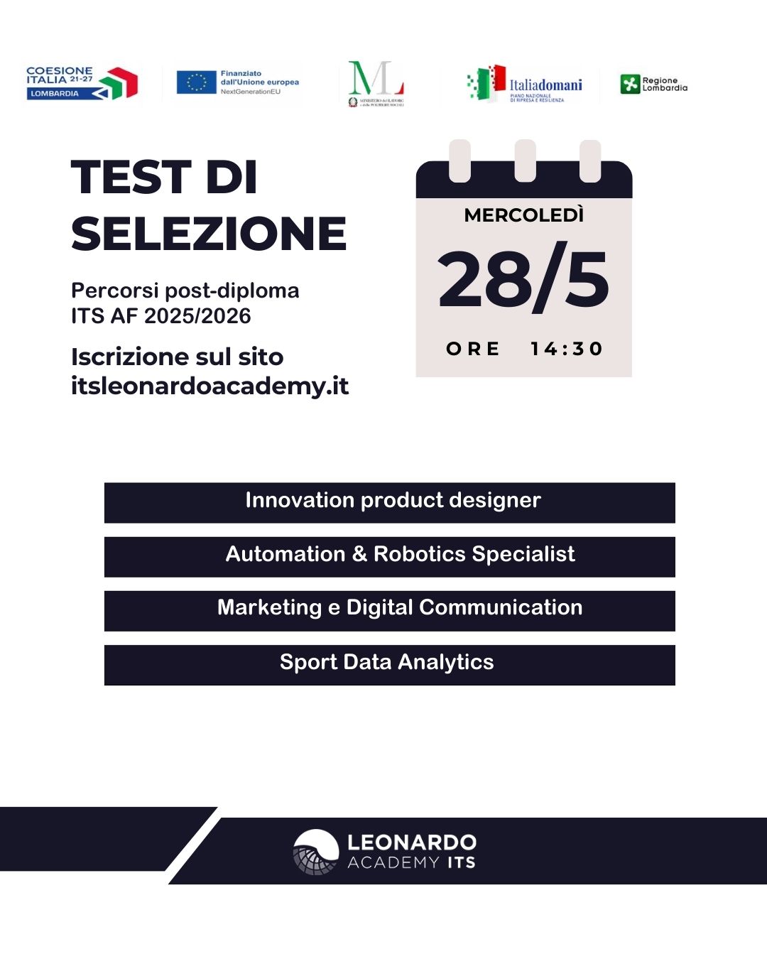 OPEN DAY 2 ITS LEONARDO ACADEMY
