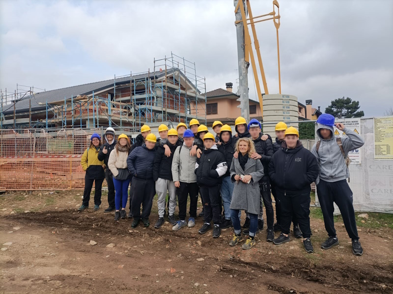 uscita didattica in cantiere foto 2