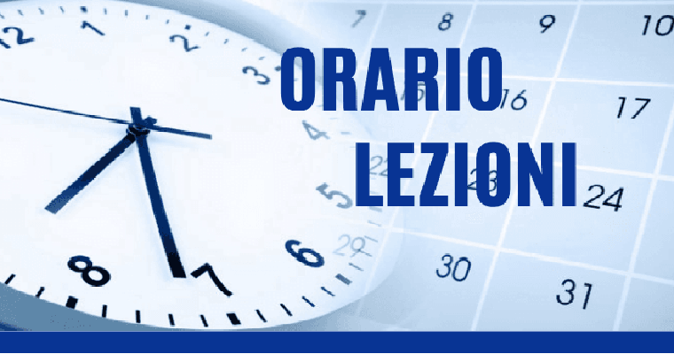 Orario CLASSI DEFINITIVO