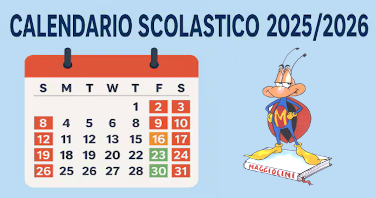 Calendario scolastico 2025-2026