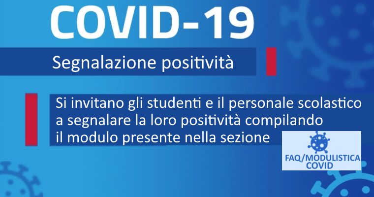 Segnalazione positività covid