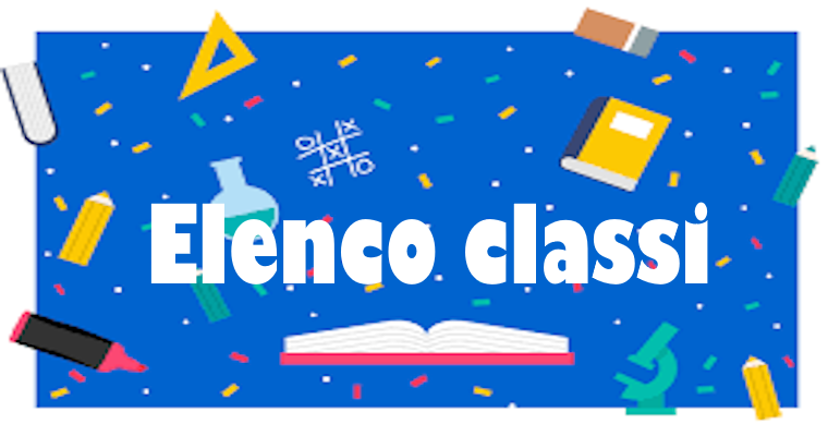 ELENCHI CLASSI A.S. 2025/2026