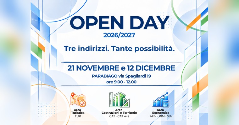 OPEN DAY - VIENI A CONOSCERE IL MAGGIOLINI